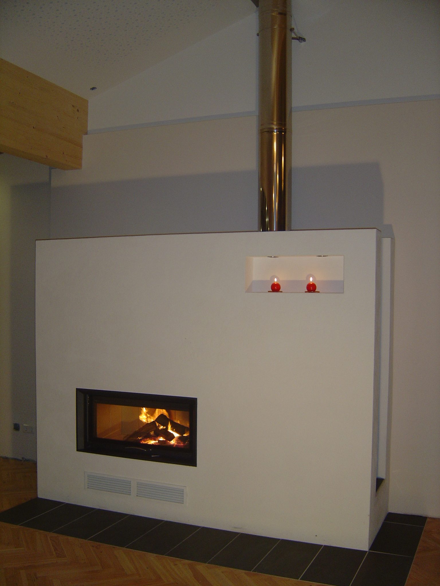 Kamin Modern