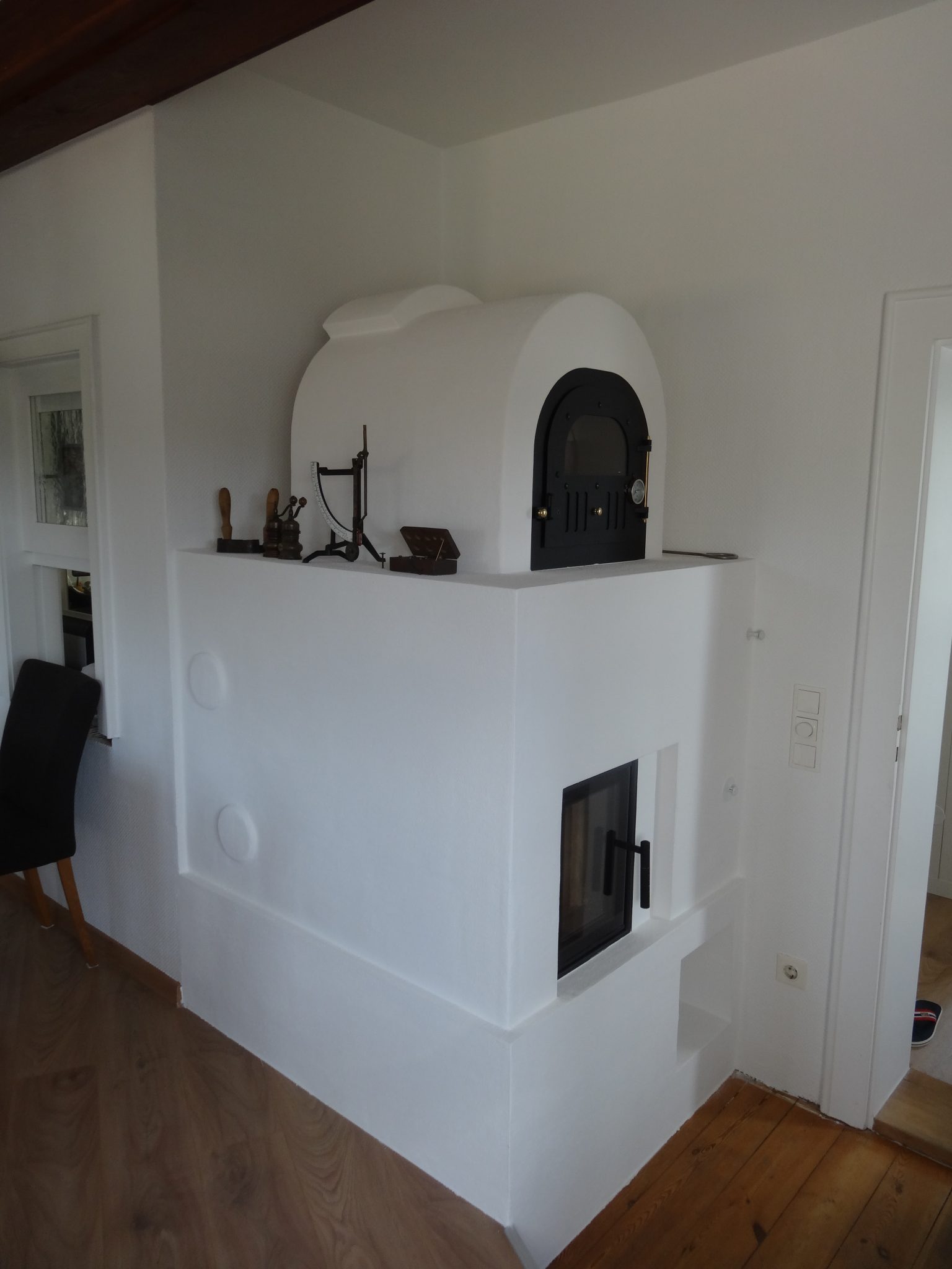 Grundofen mit Backfach