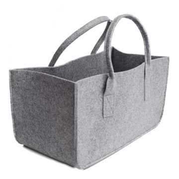 Filztasche für Kaminholz