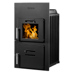 Buderus Kandern 36 B, Kachelofen Heizeinsatz Tausch